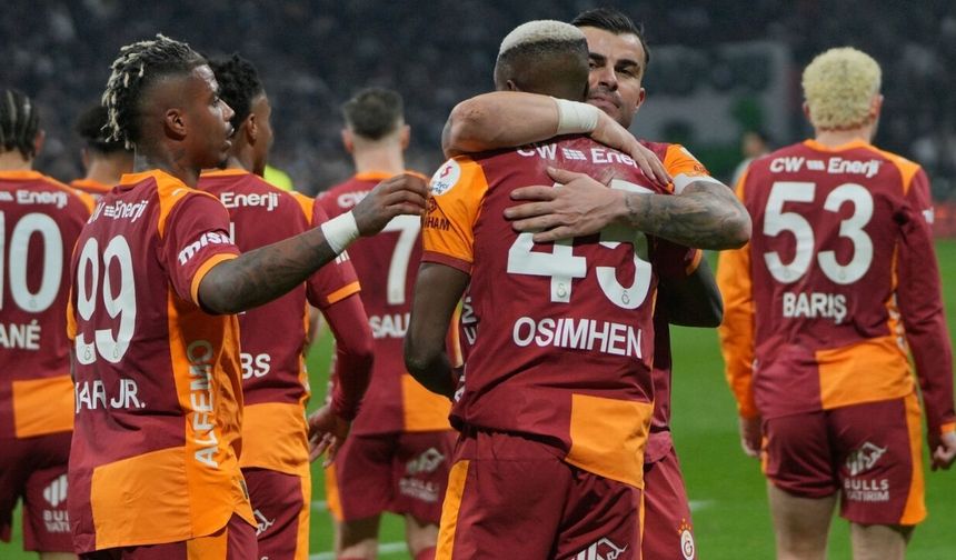Beşiktaş-Galatasaray Derbisinde Galatasaray'dan 1-0’lık Zafer