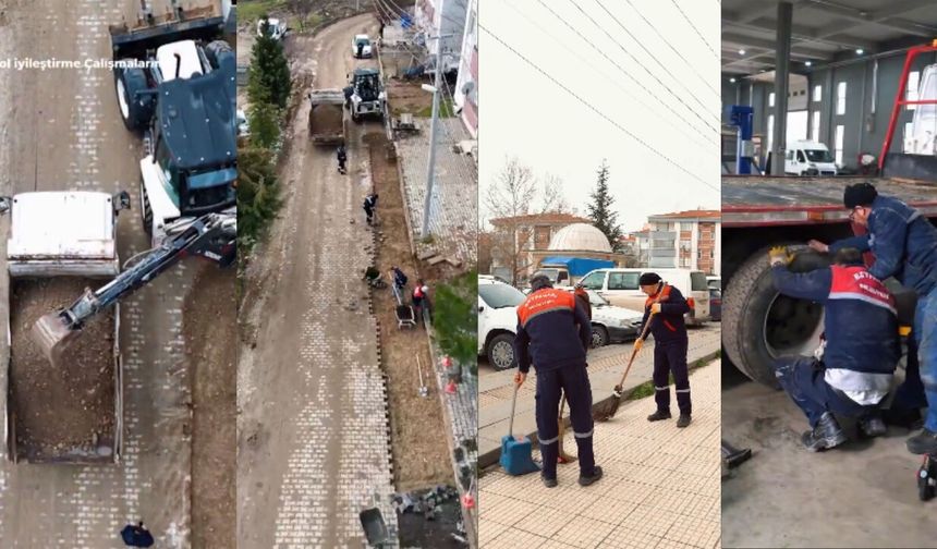 Beypazarı’nda Temizlik ve Düzen Çalışmaları Hız Kesmeden Sürüyor