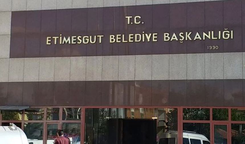 Etimesgut Belediyesi’nden Zimmet Soruşturmasına İlişkin İlk Açıklama
