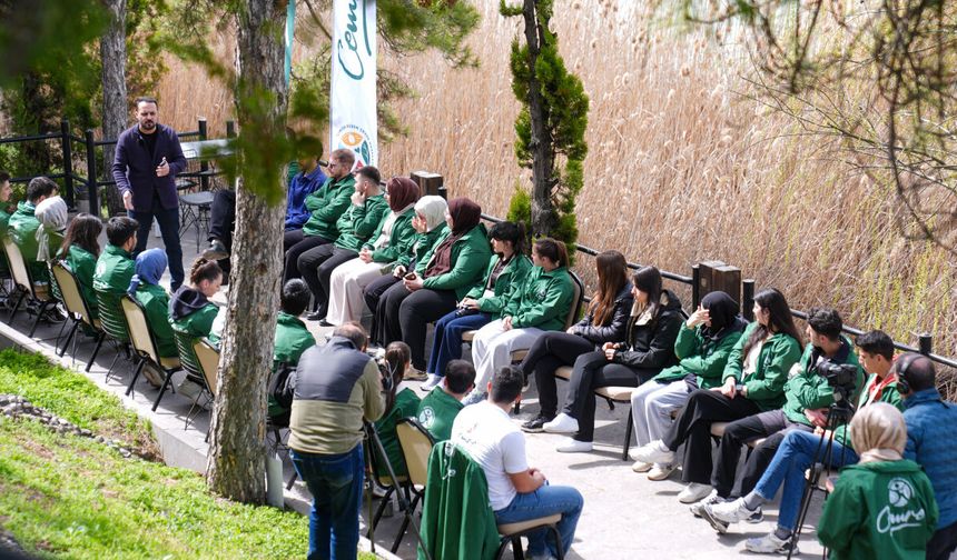 Ankara’da "Cemreler" Doğayla Buluştu, İlk Cemre Kampı Gölbaşı’nda Yapıldı