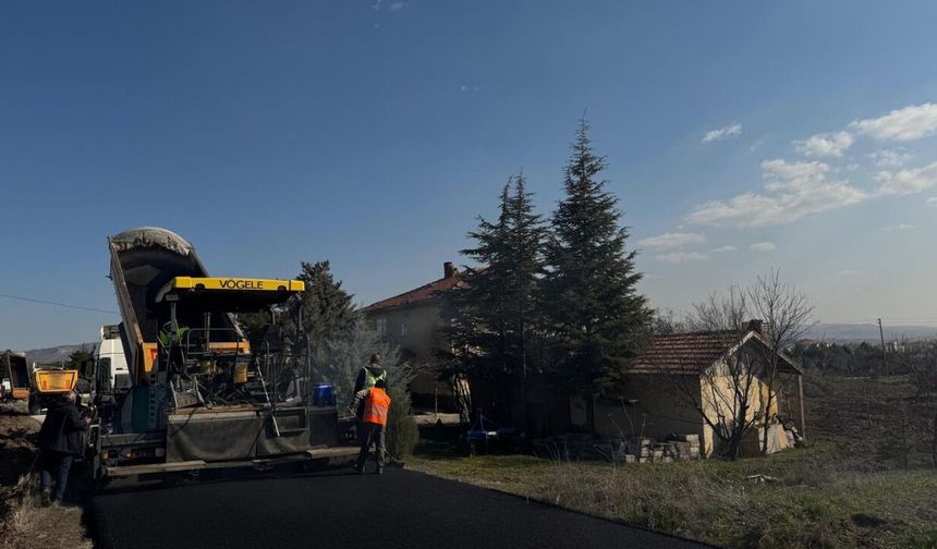 Kahramankazan'da Asfalt Yenileme Çalışmaları