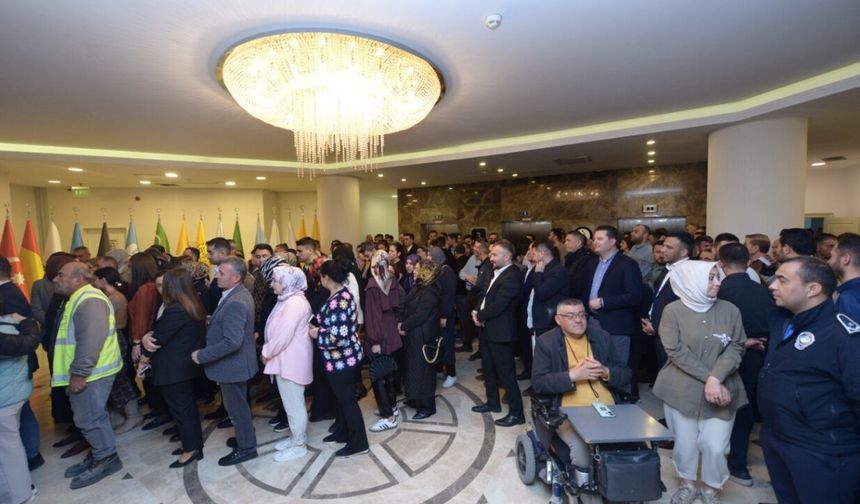 Kahramankazan Belediyesi'nde Bayramlaşma Coşkusu Yaşandı