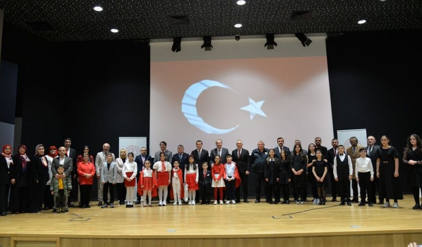 Kahramankazan’da İstiklal Marşı'nı Okuma Yarışması
