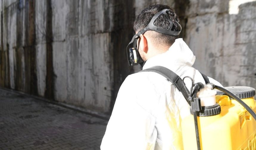 Mamak Belediyesinden İlçe Genelinde Kapsamlı İlaçlama Çalışması