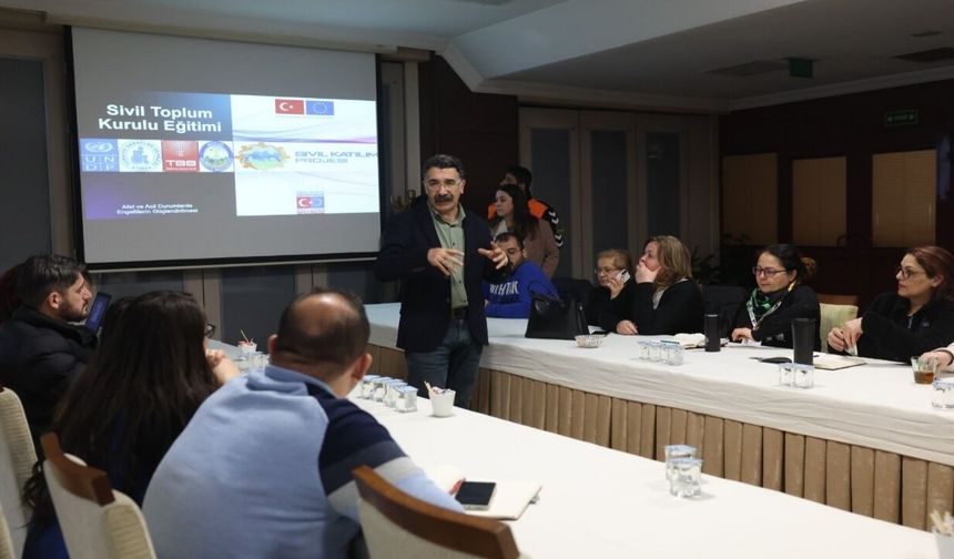 Mamak’ta Arama Kurtarma Ekiplerine "Kapsayıcı Afet Müdahalesi" Eğitimi