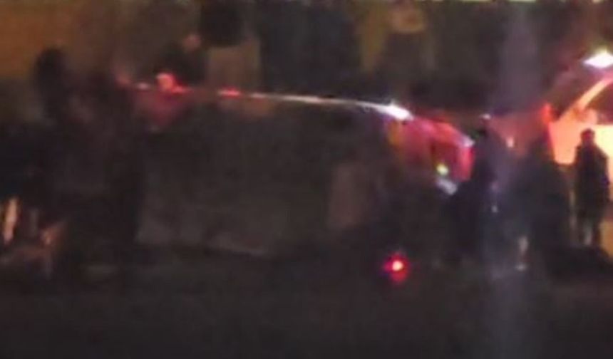 Polatlı'da Otomobille Çarpışan Minibüs Yan Yattı: 2 Ölü