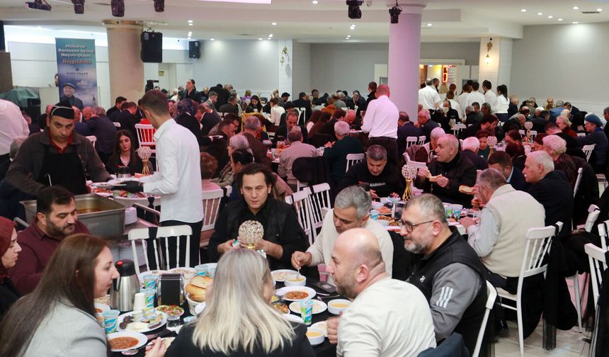 Yenimahalle’de Gümüşhaneliler Buluştu, İftar Sofrası, Birlik Sofrası Oldu