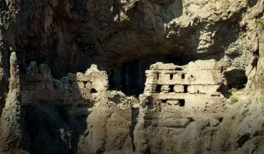 Ankara’nın “Mini Sümela”sı Alicin Manastırı