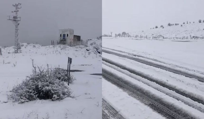 Ankara Beypazarı Nisan Ayında Beyaza Büründü