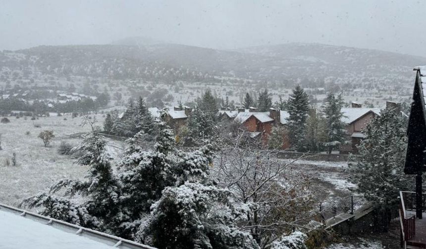 Çamlıdere Dün Gece -10 Dereceye Kadar Geriledi