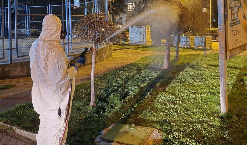 Çankaya Belediyesi’nden 124 Mahallede İlaçlama Çalışması