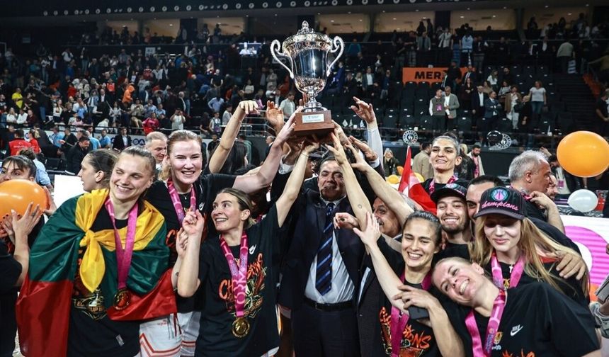 Çimsa ÇBK Mersin FIBA Kadınlar Avrupa Kupası Şampiyonu Oldu