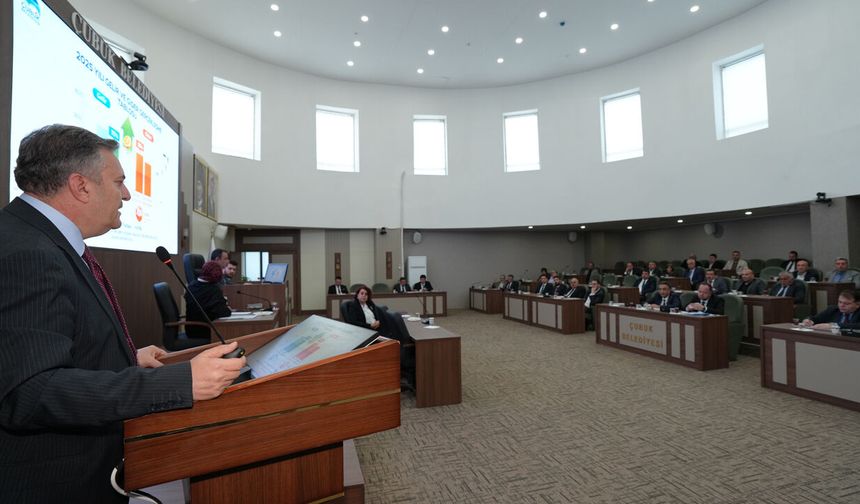 Çubuk Belediyesi Meclis Toplantısında Mali Disiplin ve Güçlü Performans Vurgusu