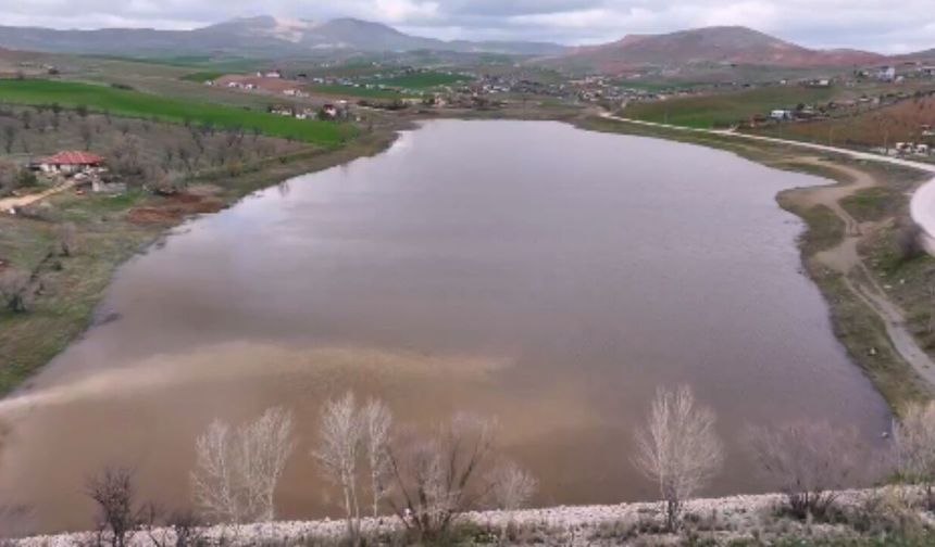 Çubuk Kızılca Göleti Yeniden Suya Kavuştu