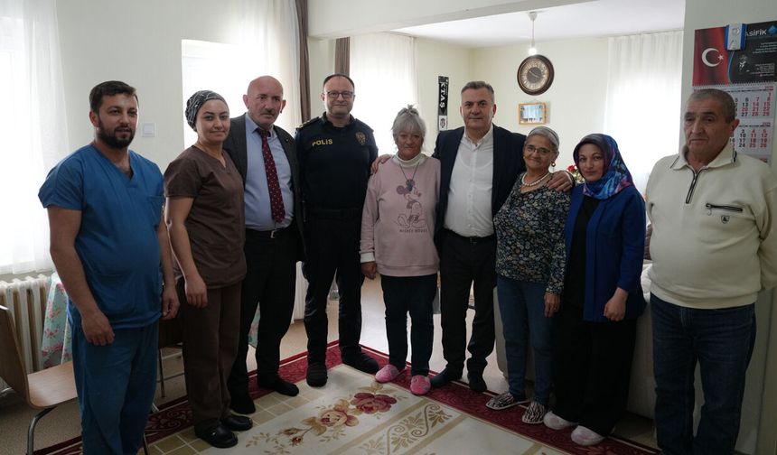 Çubuk’ta Baki Demirbaş’tan Huzurevi Sakinlerine Anlamlı Ziyaret