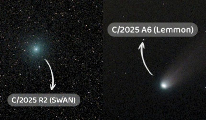 Gökyüzü Meraklılarına Müjde! İki Kuyruklu Yıldız Aynı Anda Görülüyor