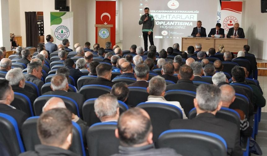 Kızılcahamam Belediye Başkanı Acar, 109 Muhtarla 7 Yılı Değerlendirdi