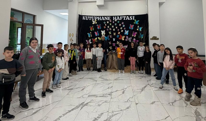 Kızılcahamam Çocuk Kütüphanesi Minik Misafirlerini Ağırladı