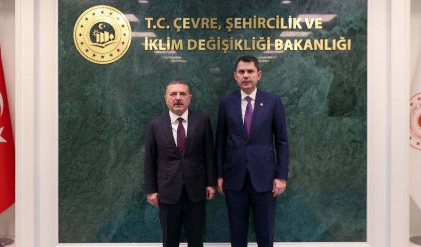 Bakan Kurum ve Başkan Ercan Sincan’ı Konuştu