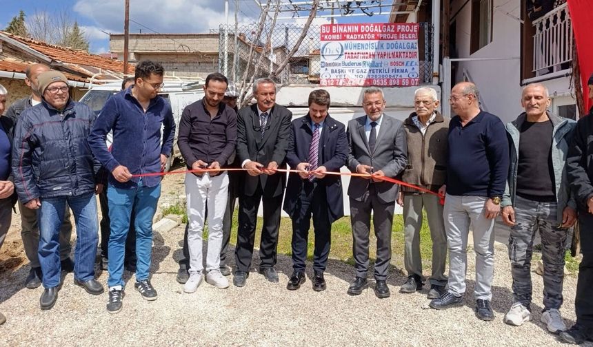Nallıhan Atça Mahallesi’nde Doğal Gaz Açılışı Yapıldı