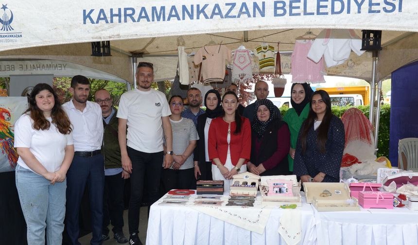 Kahramankazan’ın Özel Bireyleri Ankara Festivalini Renklendirdi