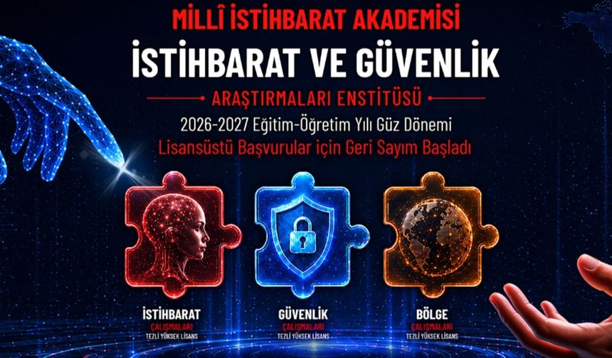 Milli İstihbarat Akademisi Lisansüstü Başvuruları Başlıyor