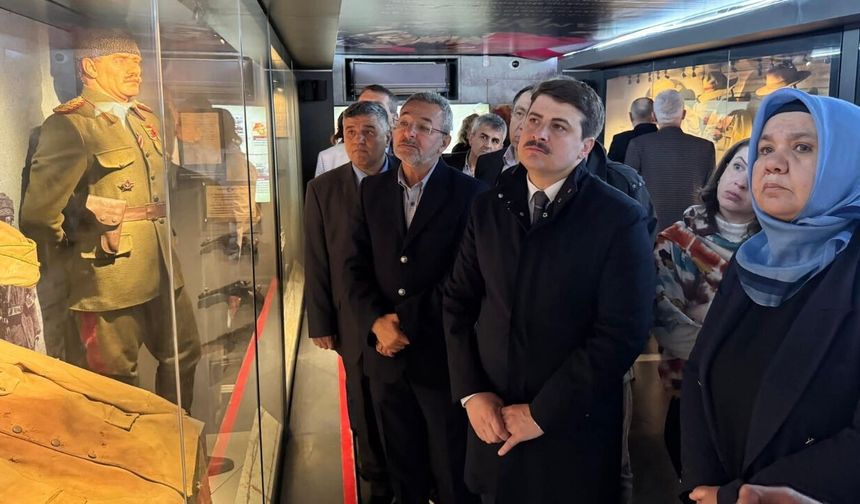 Nallıhan’da Çanakkale Savaşları Mobil Müzesi Açıldı