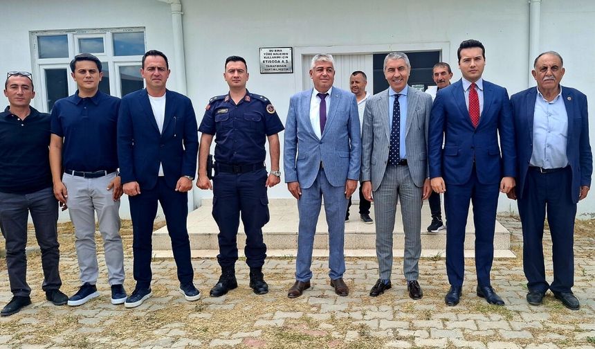 Beypazarı Kaymakamı Coşkun Çakıloba Mahallesi’ni Ziyaret Etti