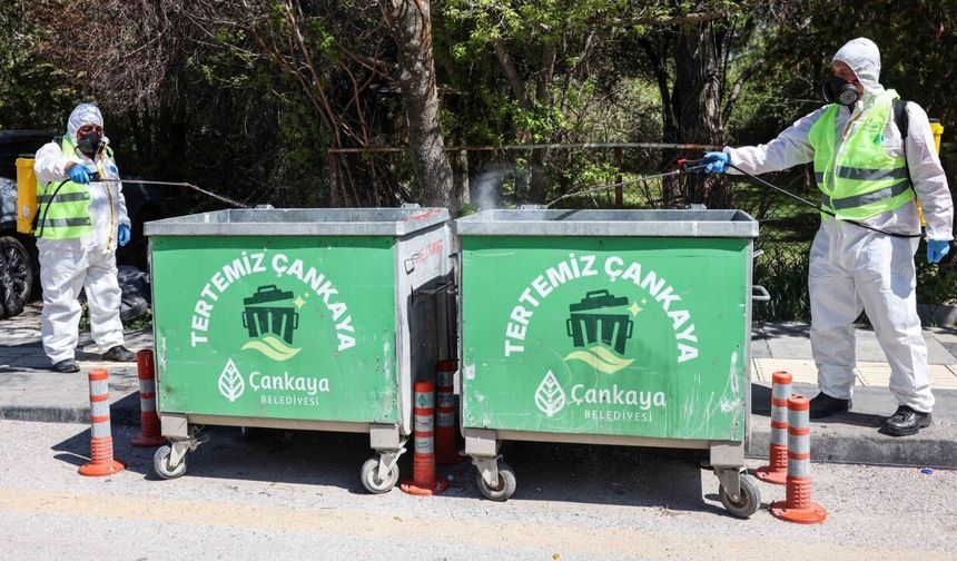 Çankaya Belediyesi’nden Yaz Temizliği ve Yenileme Çalışmaları