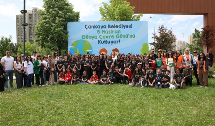 Çankaya İsmet İnönü Parkı’nda 'Dünya Bize Emanet' Etkinliği