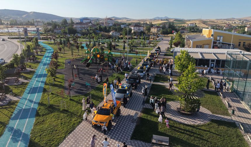 Çubuk'ta 55 Çocuk için Sünnet Şöleni: Off-Road Araçlarıyla Şehir Turu Atıldı