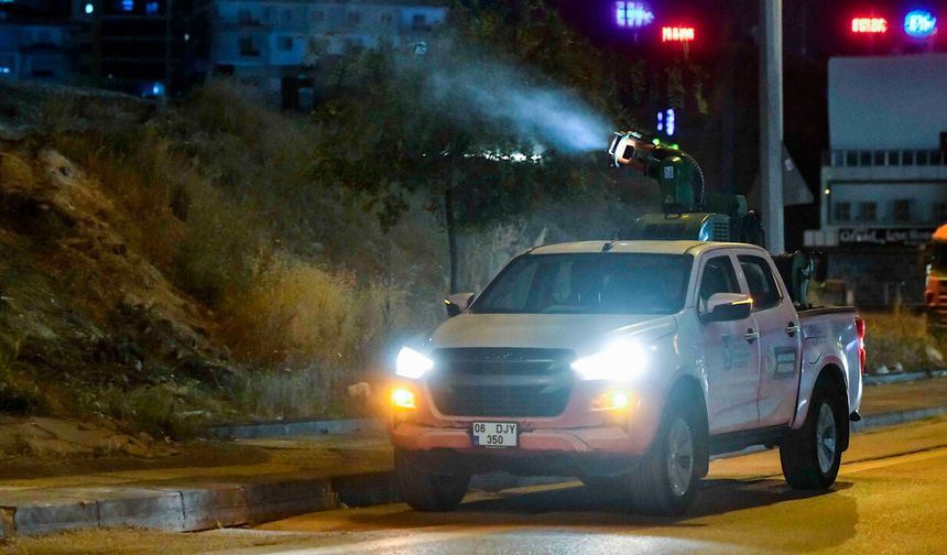 Etimesgut’ta İlaçlama Mesaisi: Talepler Başkent 153'e Yapılacak