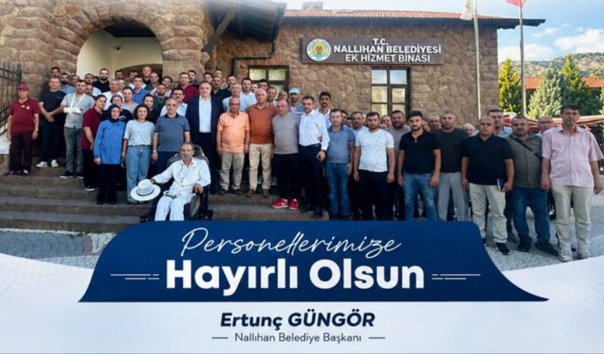 Nallıhan Belediyesi Personeline Maaş Zammı Müjdesi