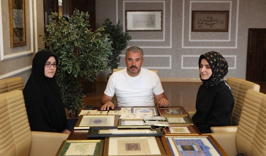 Pursaklar’ın Hanımevlerinde Üretilen Geleneksel Eserler Görücüye Çıktı