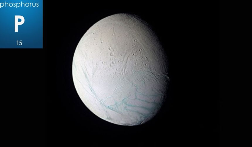 Satürn'ün Uydusu Enceladus'ta Fosfor Keşfedildi