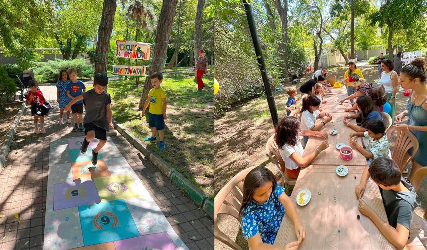 Çankaya'da Çocuklar Hakları için Parklarda Buluştu