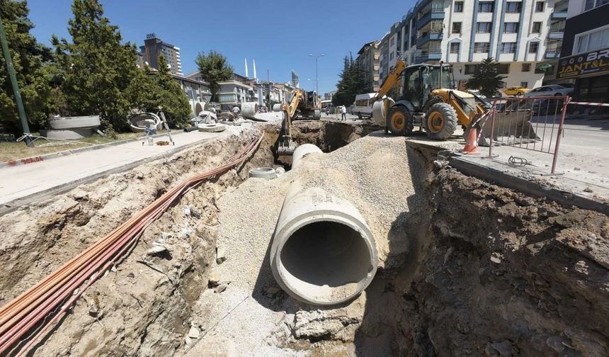 Keçiören’de Yağmursuyu ve Atıksu Hatları Yenileme Çalışmaları Başladı
