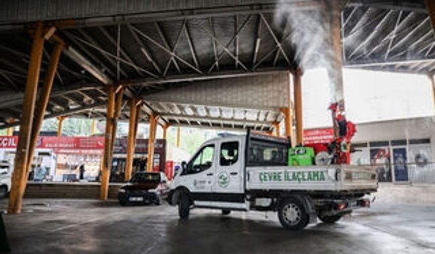 Çankaya Pazarlarında Hijyen Çalışmaları Sürüyor