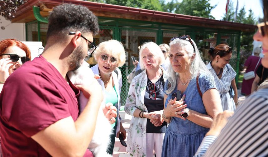 Pursaklar Endemik Vadi’de Büyükelçi Eşleri "Ankara’nın Dört Beyazı" ile Tanıştı