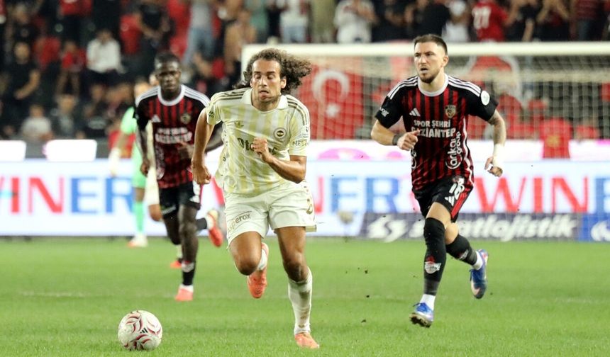 Fenerbahçe Gaziantep’te Takıldı: 5 Haftada 8 Puan Kayıp