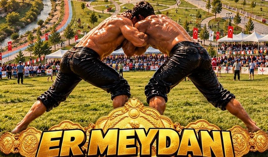 Yağlı Güreş Severler Sincan Park’ta Buluşuyor