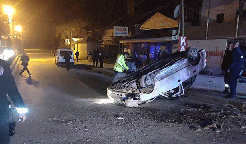 Kırıkkalede Devrilen Otomobilin Sürücüsü Hayatını Kaybetti