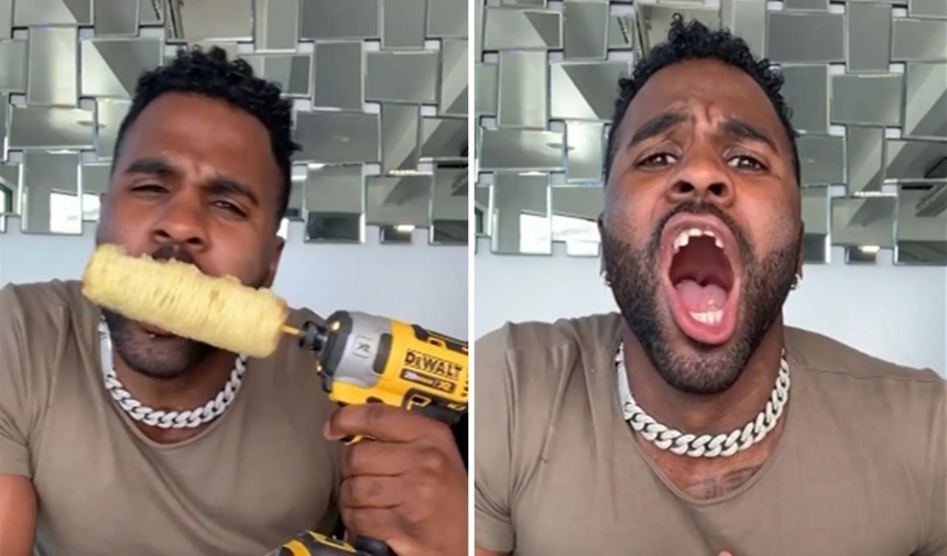 Jason Derulo, Sosyal Medya Videosunda Dişlerini Kırdı Görsel