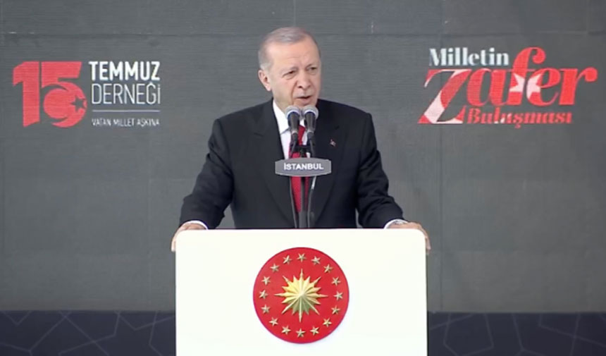 Erdoğan 15 Temmuzu İftiralarla Lekelemeye Çalışanları Affetmeyeceğiz