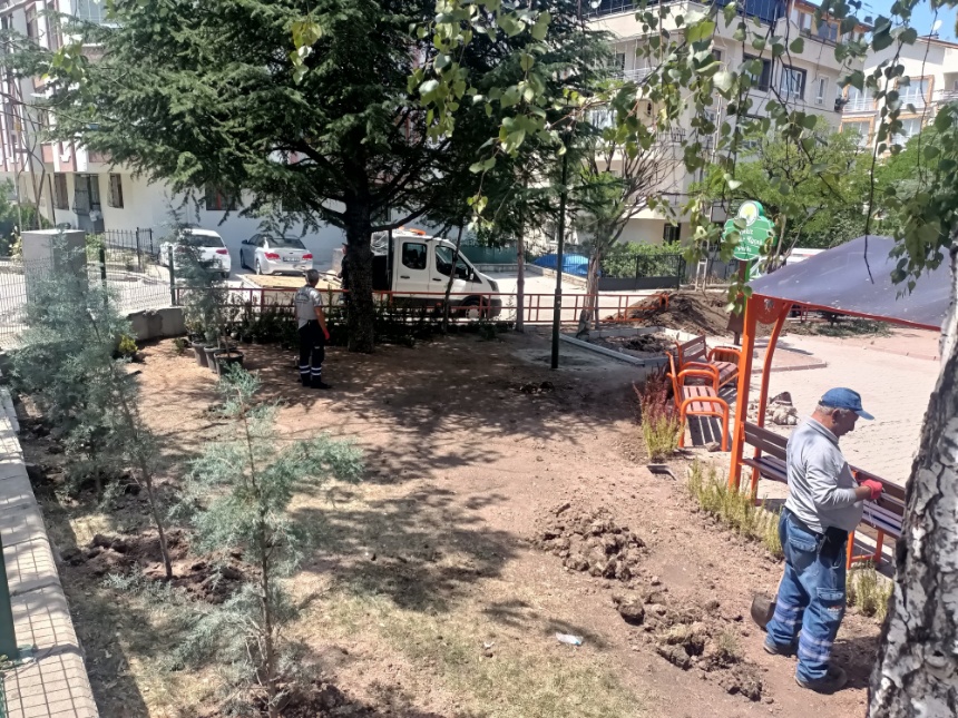 Mamak'ta Şehit Serdar Koçak Parkı Yenileniyor Görsel 4