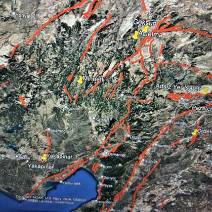 Adana Deprem Haritası