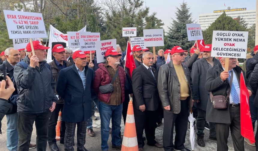 Oyad Üyeleri, Hakları Için Oyak Yönetimine Seslendi Görsel