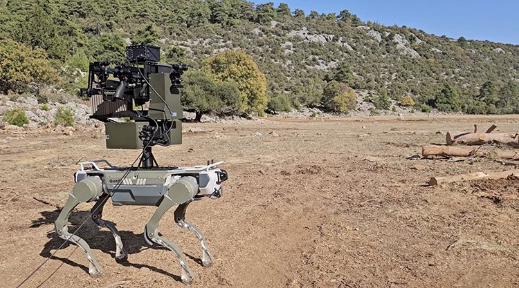 Türkiye'nin Silahlı Robot Köpekleri Muharebe Için Hazır! Görsel 2