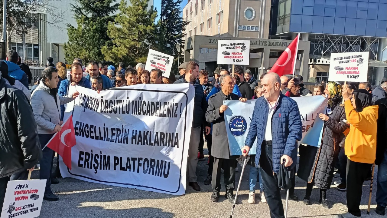 Sistematik Engelli Hak Ihlalleri Ankara’da Protesto Edildi 7