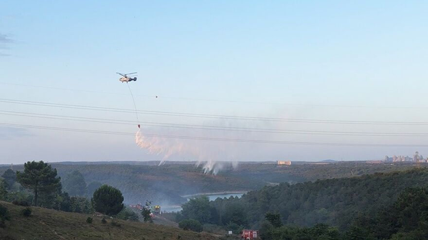 İstanbul Sultangazi’deki Orman Yangını Kontrol Altına Alındı2